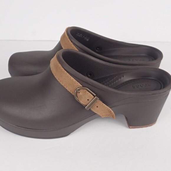 Crocs Shoes Womens 9 Sarah Clog Mules Slip On - Picture 4 of 9